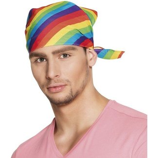 Boland Zakdoek - Regenboog - Bandana