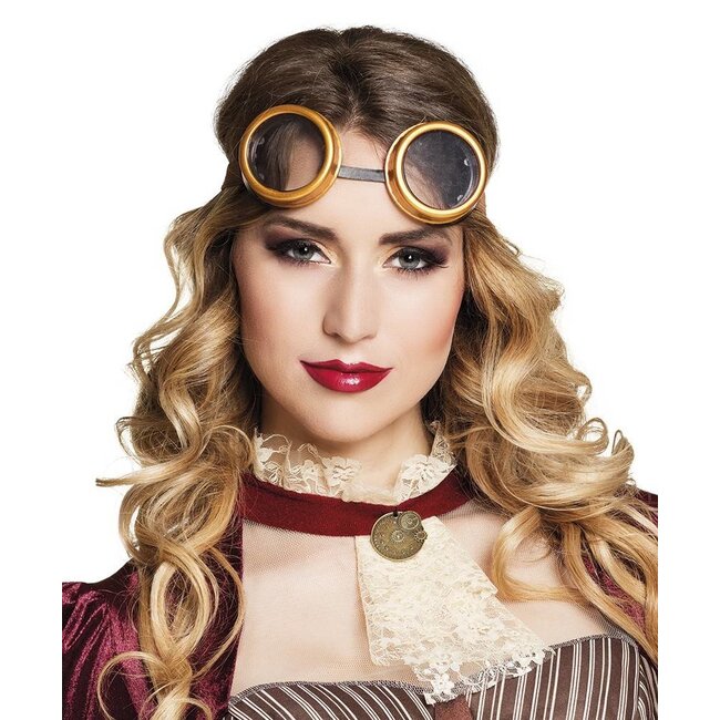 Boland Bril - Steampunk - Brons/bruin