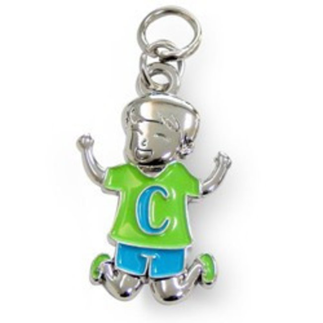 Charms for you Bedeltje - C - Jongen - Charms for you