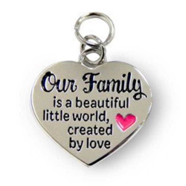 Charms for you Bedeltje - Our family - Charms for you