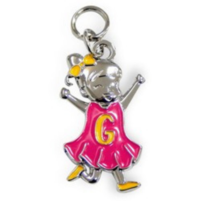 Charms for you Bedeltje - G - Meisje - Charms for you