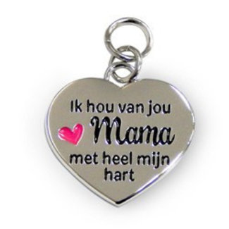 Charms for you Bedeltje - Mama - Charms for you