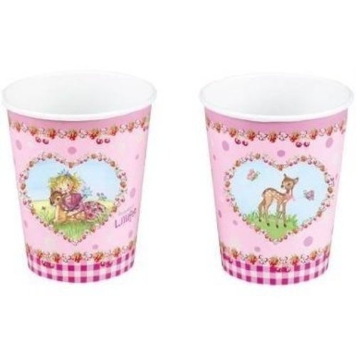 Die Spiegelburg - Bekertjes - Lillifee - Karton - 8st. Die Spiegelburg - Bekertjes - Lillifee - Karton - 8st.