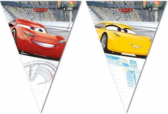 Vlaggenlijn - Cars - 2,3m