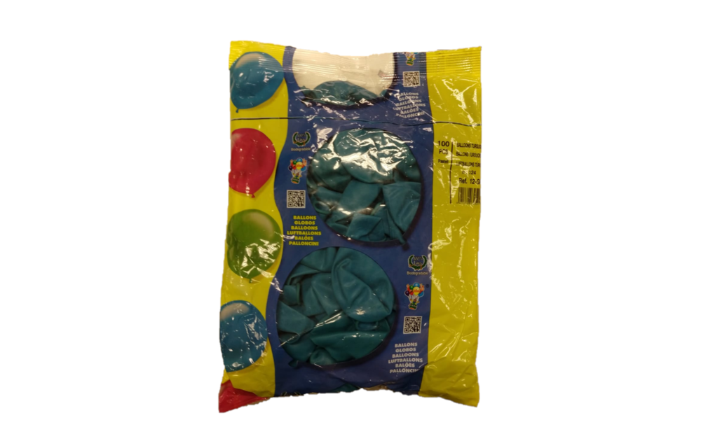 Ballonnen - Turquoise - 29cm - 100st.