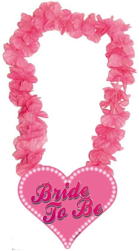 Bloemenkrans - Bride to Be - Roze