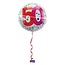 Folat Folieballon - 50 jaar - Rainbow dots - 45cm - Zonder vulling