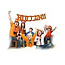 Folat Opblaasletters - Holland - Oranje*