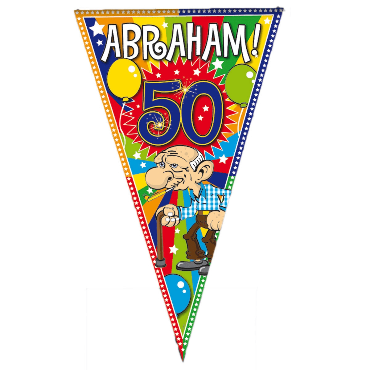 Folat - Puntvlag - Abraham - 90x150 cm