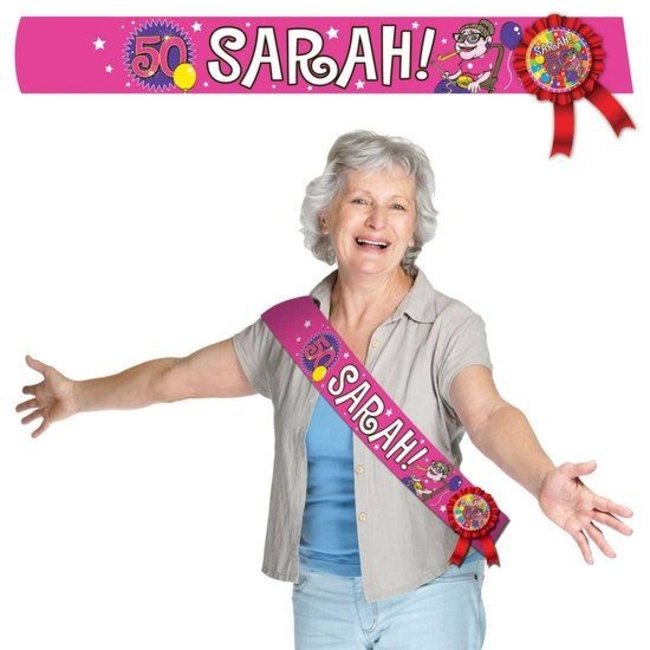 Folat Sjerp - 50 jaar, Sarah