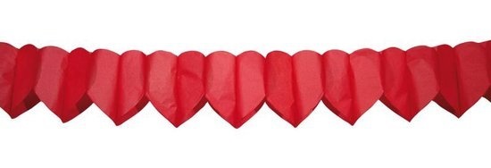 Slinger - Hartjes - Rood - 6m