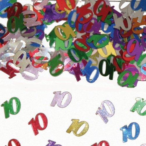Folat Folat - Tafeldecoratie - 10 jaar - 14 gr.* Folat Folat - Tafeldecoratie - 10 jaar - 14 gr.*
