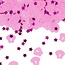 Folat Tafeldecoratie - Confetti - Voetjes - Roze - 14gr.