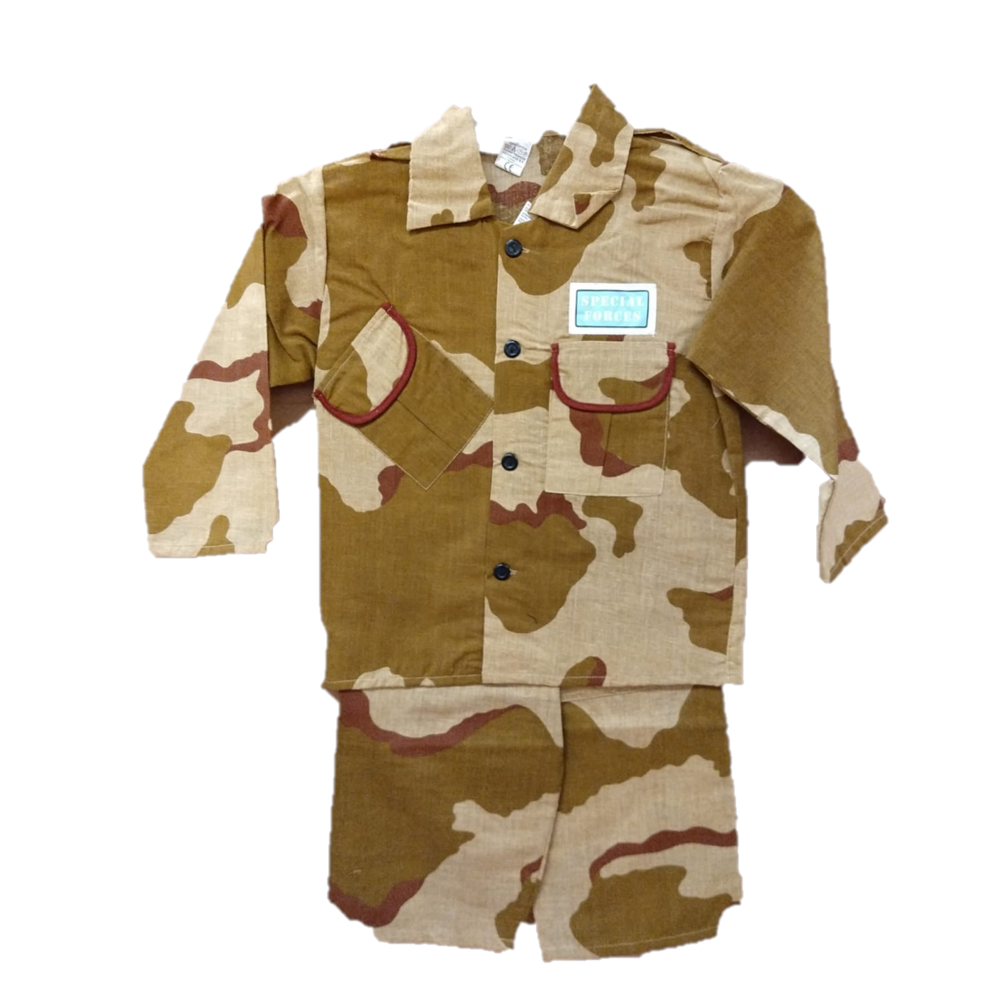 Kostuum - Commando - Soldaat - 2dlg. - mt.116