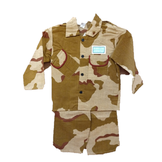 Funny Fashion Kostuum - Commando - Soldaat - mt.128