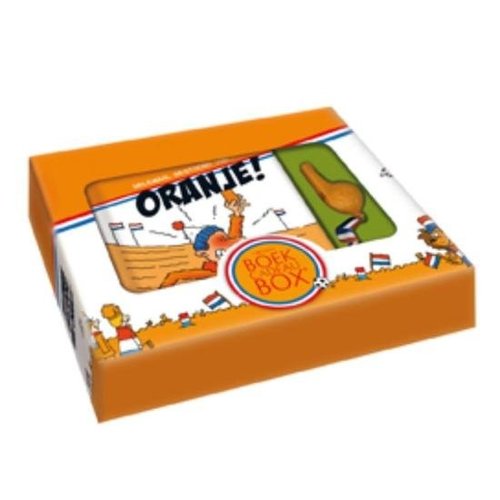 Imagebooks Boek cadeaubox - Gestoord van oranje Imagebooks Boek cadeaubox - Gestoord van oranje