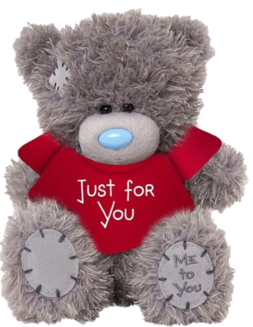 Knuffel - Beer - Just for you - 16 cm