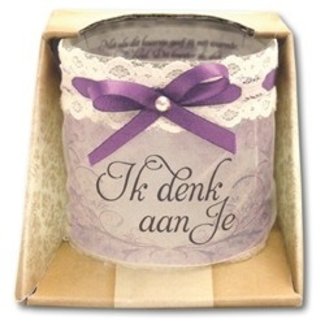 Miko Kaars - Organza - Ik denk aan je....*