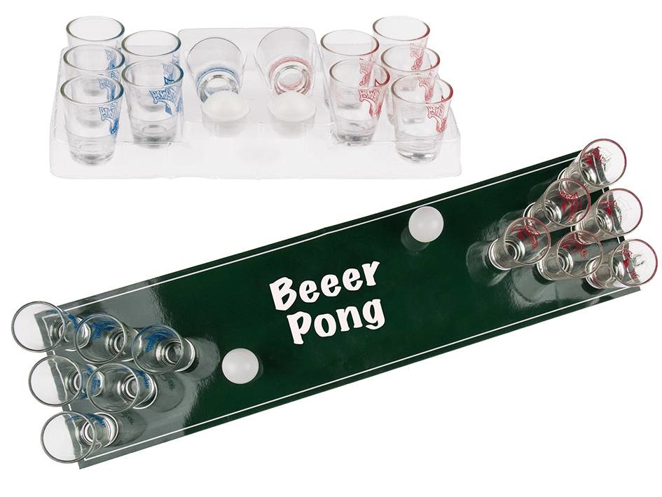 Spel - Shots pong - Bierpong met shotglaasjes