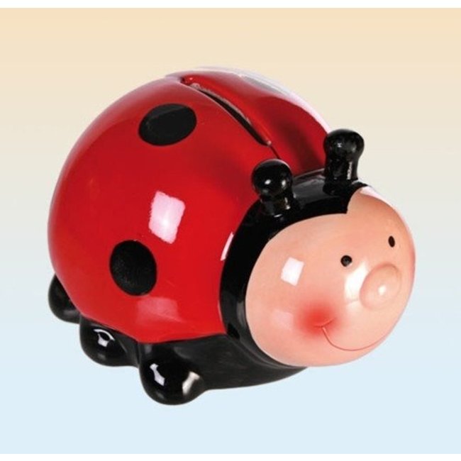 Out of the Blue Spaarpot - Lieveheersbeestje