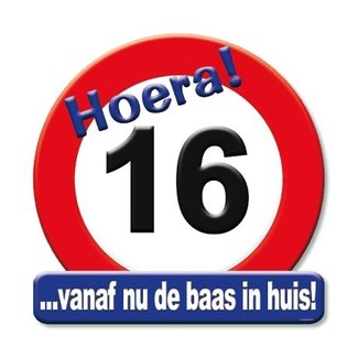Paper Dreams Huldebord - 16 jaar**