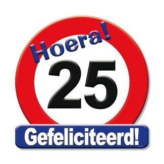 Paperdreams Huldebord - 25 jaar