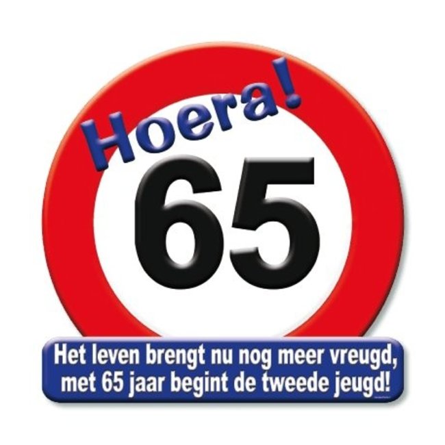 Paperdreams Huldebord - 65 jaar