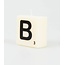 Paper Dreams Cijfer- / letterkaarsje - Scrabble - B