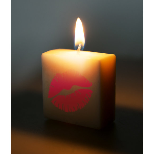 Paperdreams Cijfer- / letterkaarsje - Scrabble - Kus