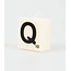 Paperdreams Cijfer- / letterkaarsje - Scrabble - Q