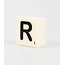 Paper Dreams Cijfer- / letterkaarsje - Scrabble - R