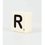 Paperdreams Cijfer- / letterkaarsje - Scrabble - R