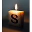 Paper Dreams Cijfer- / letterkaarsje - Scrabble - S