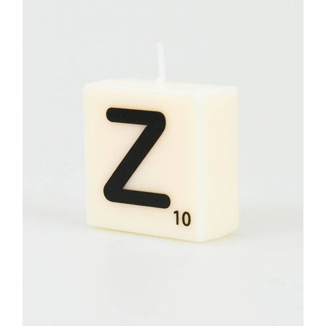 Paper Dreams Cijfer- / letterkaarsje - Scrabble - Z