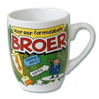 Paperdreams Mok - Cartoon - Broer