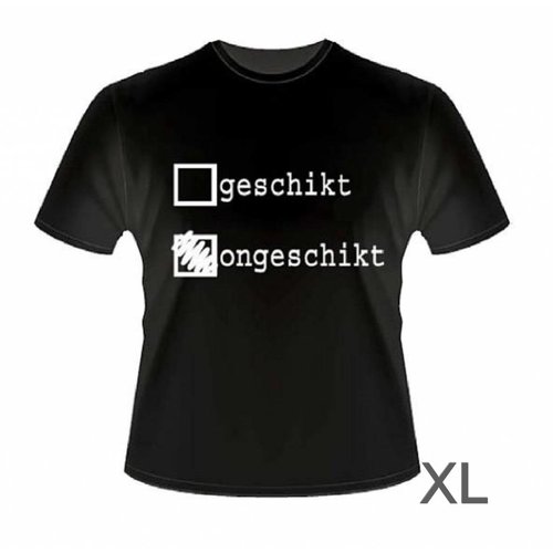 Paperdreams Paperdreams - T-shirt - Ongeschikt/geschikt - XL Paperdreams Paperdreams - T-shirt - Ongeschikt/geschikt - XL
