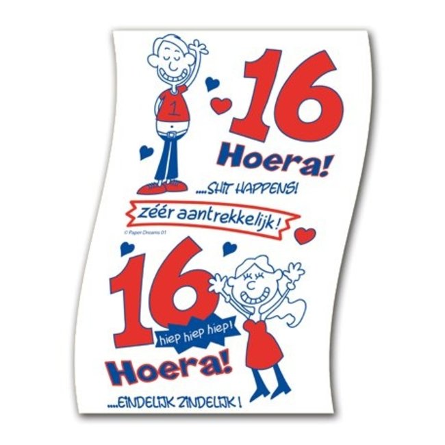 Paper Dreams Toiletpapier - 16 jaar