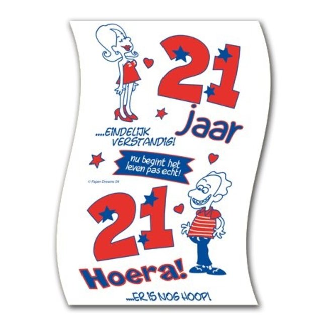 Paperdreams Toiletpapier - 21 jaar