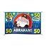 Paperdreams Vlag - 50 jaar, Abraham - 150x90cm