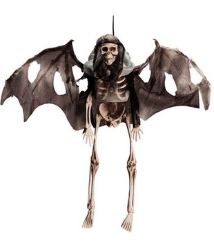 Decoratief skelet - Met vleugels - Hangend - 35cm