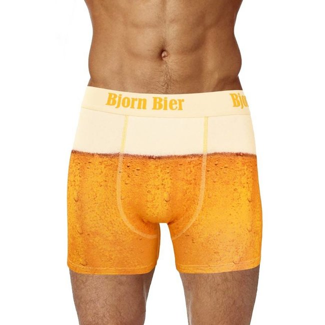 PartyXplosion Onderbroek - Boxershort - Bier - L