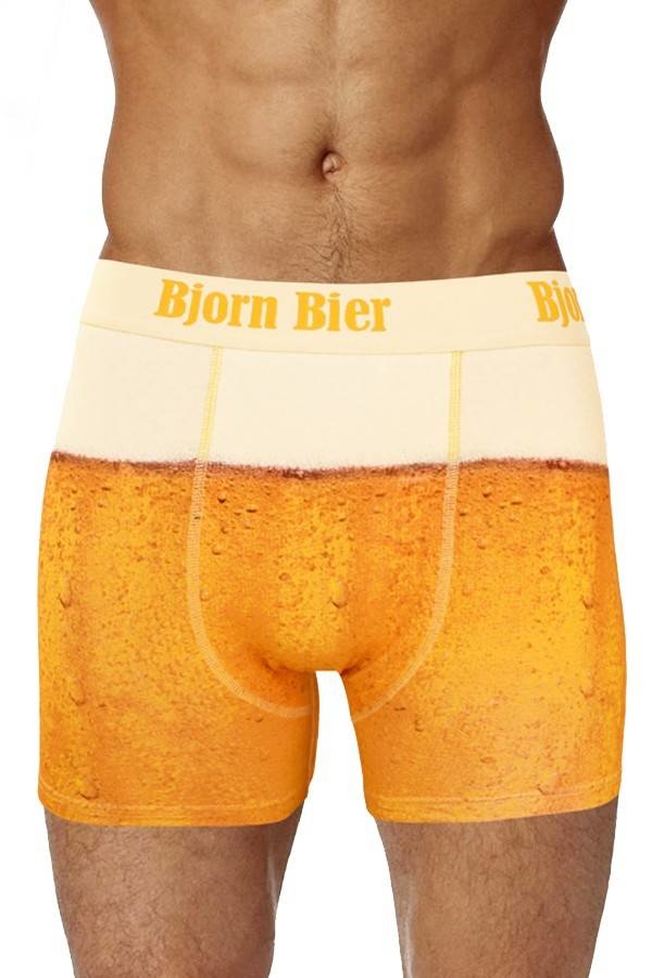 Onderbroek - Boxershort - Bier - S