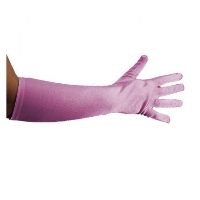 Haza-Witbaard Handschoenen - Licht roze - Strech - Luxe - 35cm