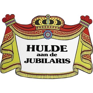 PartyXplosion Huldebord - Hulde aan de jubilaris