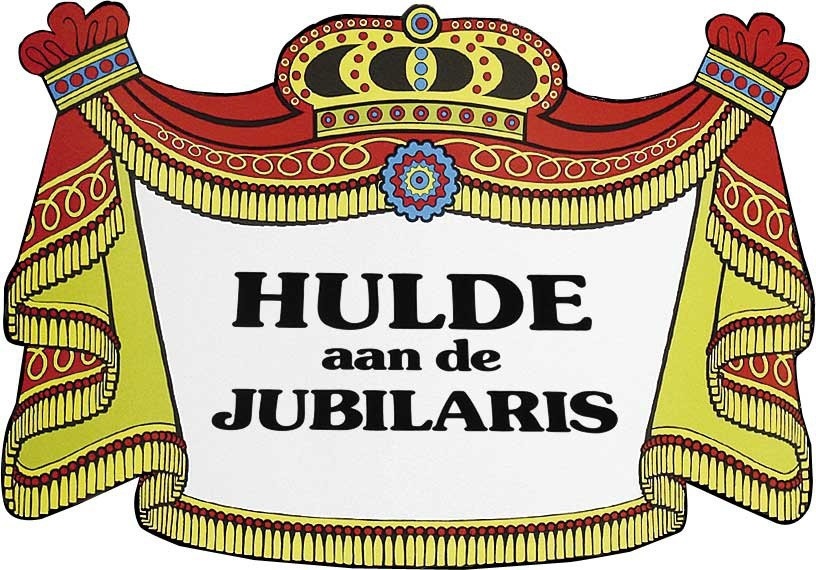 Huldebord - Hulde aan de jubilaris