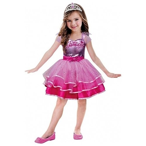 PartyXplosion Kostuum - Jurk - Ballet - Roze mt.98 PartyXplosion Kostuum - Jurk - Ballet - Roze mt.98