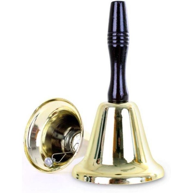 PartyXplosion Bel - Kerstman - Metaal