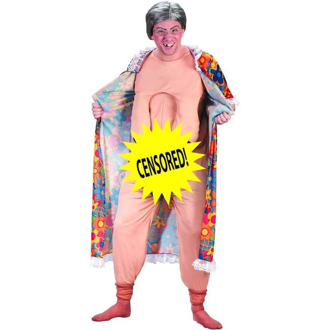 PartyXplosion Kostuum - Oh oh oma - Exhibitioniste - One size