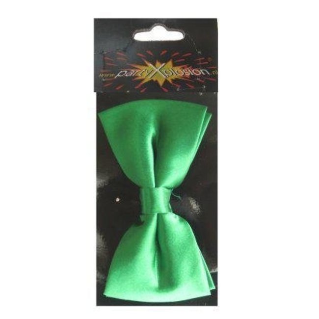 PartyXplosion Strik - Vlinderstrik - Groen - Luxe - 12x6.5cm