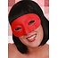 PartyXplosion Oogmasker - Domino - Rood